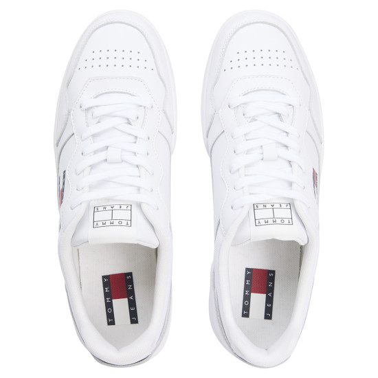 Tommy Hilfiger Leather Cupsole Fine Cleat Trainers